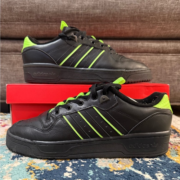 Adidas Rivalry Low “Solar Green” - Picture 1 of 5